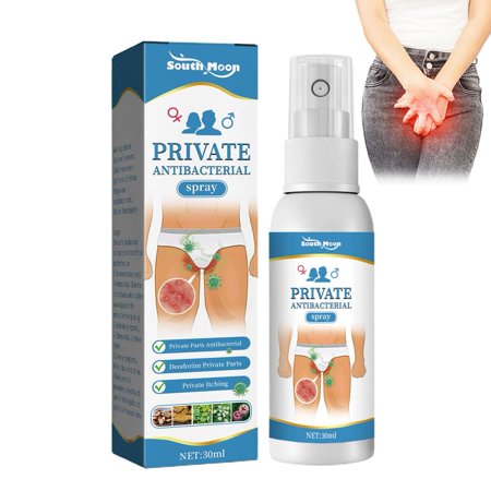 30ml Extra Strength External Anti Itch Spray, Remove Private Odor, Cools & Soothes - Private Care Products for Women Men