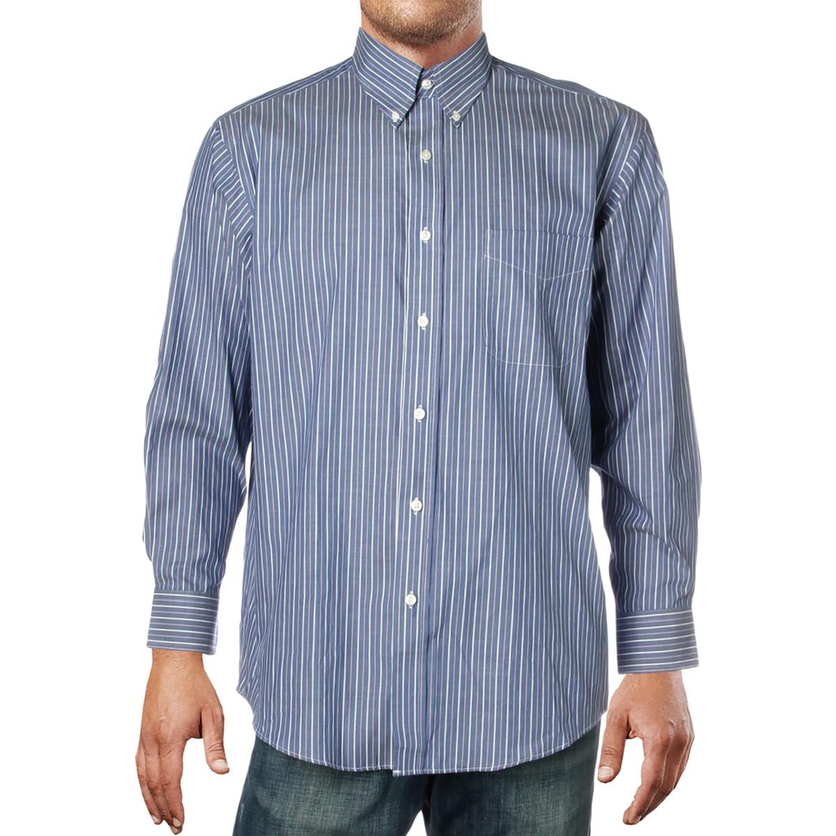 Club Room Mens Cotton Regular Fit Dress Shirt - Walmart.com