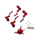 thumbnail image 4 of El juego de plato cíclico para helicóptero RC reemplaza el reemplazo de reparación de bricolaje liviano con Rojo, 4 of 9