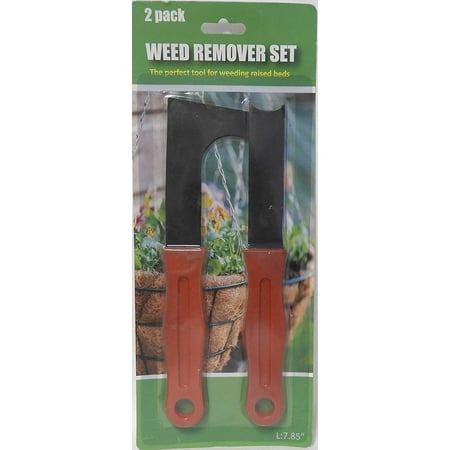 DINY Home & Style 2 Piece Hand Weed Remover Set Removes Weeds and Moss From Stones Pavings