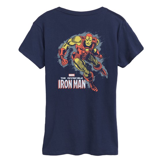 Marvel Iron Man - Sketch - Women's Short Sleeve Graphic T-Shirt