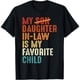 thumbnail image 1 of graphictees - Camiseta retro de algodón de manga corta "Mi nuera es mi hija favorita" para el Día del Padre para hombres y mujeres - pelota de golf, 1 of 6