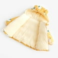 thumbnail image 4 of DHFJKG Toddlers Baby Puffer Coat Waterproof Windproof Zip Up Padded Jackets Fuzzy Lining Cartoon Printed Long Sleeve Ears Hooded Coat Winter Outwear For Boy Girl Cozy Outerwear, 4 of 6