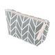 thumbnail image 1 of 1 Pc Bolsa Cosmética Pequeña y Duradera para Mujeres para Viajes, Vacaciones, Baño y Gimnasio, Lona Gris, 1 of 3