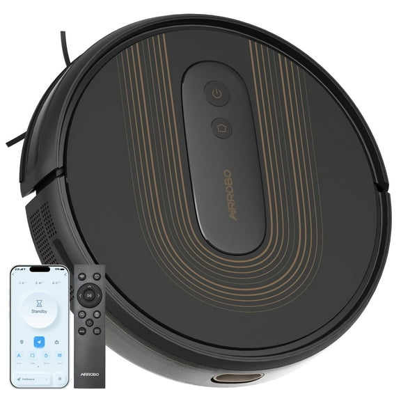 (2025Upgrade) AIRROBO®G50 Robot Vacuum with Home Mapping,2800  Strong power,Wi-fi Connect