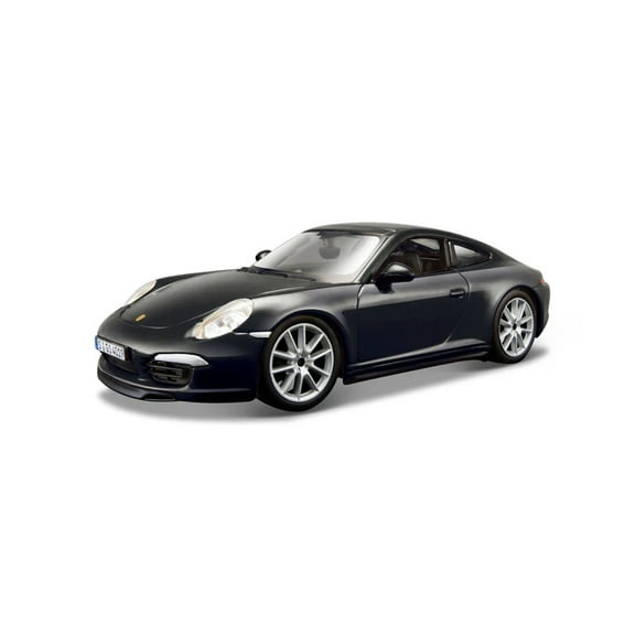 2011 Porsche 911 Carrera S Hardtop, Black - Bburago 21065BK - 1/24 Scale Diecast Model Car