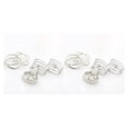 thumbnail image 3 of yingyy 6 Pcs/Set Fashion Women Finger Tip Knuckle Stackable Band Mid Rings Jewelry Gift silver 2Set, 3 of 5