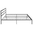thumbnail image 6 of DEALTOPS Metal Queen Bed Frame with Headboard, Metal Platform Bed with Heavy Duty Bed Frames, Gray, 6 of 6