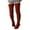 8# Red, variant on Thigh High Stockings, Knit Solid High Women's Splice Lace Socks Stocking Stocks Long Socks, 4# White