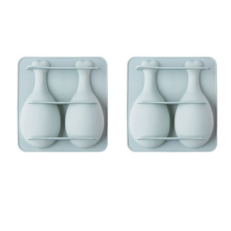 

2pcs Silicone Cake Mold Chicken Leg Shape Design Baking Tool for Chocolate Cake Cookie (Blue)