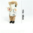 thumbnail image 6 of Puerto Rican Santa Claus Figurine, Christmas Decoration Statue, Cultural Holiday Decor for Mantel Shelf Tabletop Display(Multicolor), 6 of 6