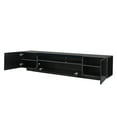 thumbnail image 4 of TV Cabinet Wholesale,Modern Wooden TV Stand,Low Profile LED TV Cabinet with Storage Drawers and RGB Lights,Living Room Entertainment Center Media Console Table for Living Room Bedroom,Black, 4 of 7