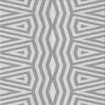 thumbnail image 1 of Ahgly Company Tapis d'Intérieur Lavable en Machine Carré Transitionnel Gris Canon, 4 Pieds Carré, 1 of 7