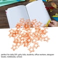 thumbnail image 3 of Fancy Paperclips, Star Shape Anti Slip 50 Pieces Cool Paper Clips  For Office, 3 of 8
