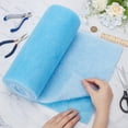 thumbnail image 3 of 6.56 Feet Air Vent Filter 11.8x0.5 Inch Deep Sky Blue Open Cell Foam Air Purifier Filter for Conditioner Fresh & Filtered Air Indoor Deep Sky Blue 1pc, 3 of 6
