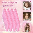 thumbnail image 5 of 12 Pcs Sponge Hair Rollers,Small Foam Heatless Curls Rollers for Short Long Hair,Flexible Sleeping Hairdressing Curler for Women Hair Styling(0.78 x 2.64 inch,Random Color), 5 of 8