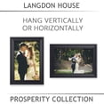 thumbnail image 2 of Langdon House 4x6 Black Picture Frames, Shabby-chic Style, 6 Pack, Prosperity Collection (US Company), 2 of 6