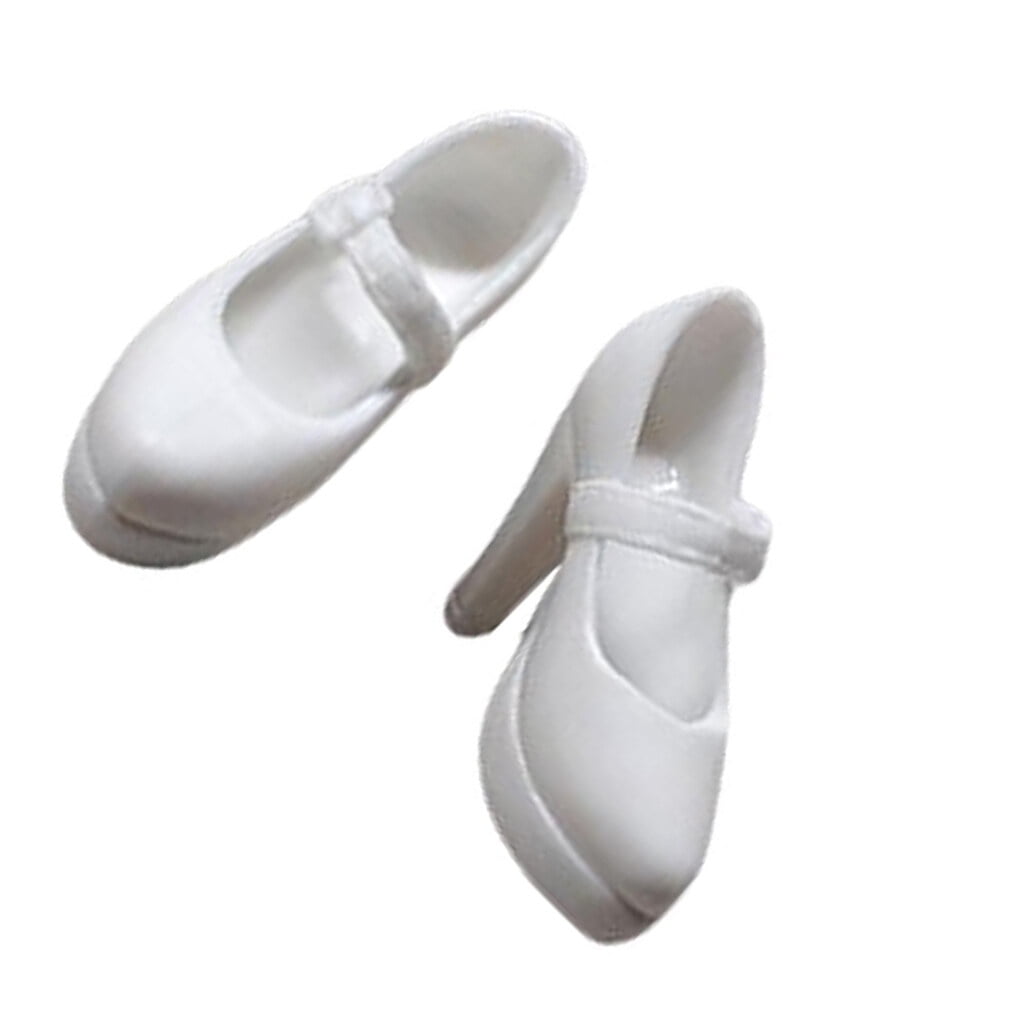 Hot Glue Gun Barbie Doll Shoes Diy BJD Doll Shoes High Heels Shoes