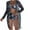 Black B, variant on ZQUUVOU 3 Piece Bikini Set for Women Swimsuit Top Built in Bra Boyshorts with Long Sleeve Cover Up Sun Protection Pink