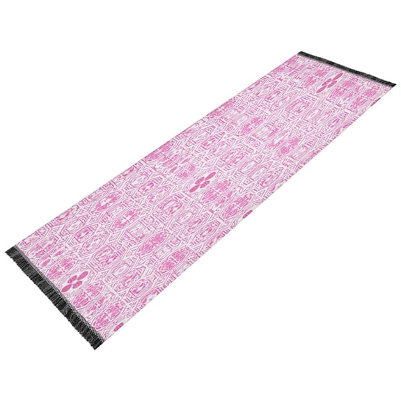 Vintage Modern Runner Rug,Non Slip Machine Washable 72"x23.5" Polyester Material Pet-Friendly Durable,Applicable to Entryway Rug Living Room Rug Small Pattern