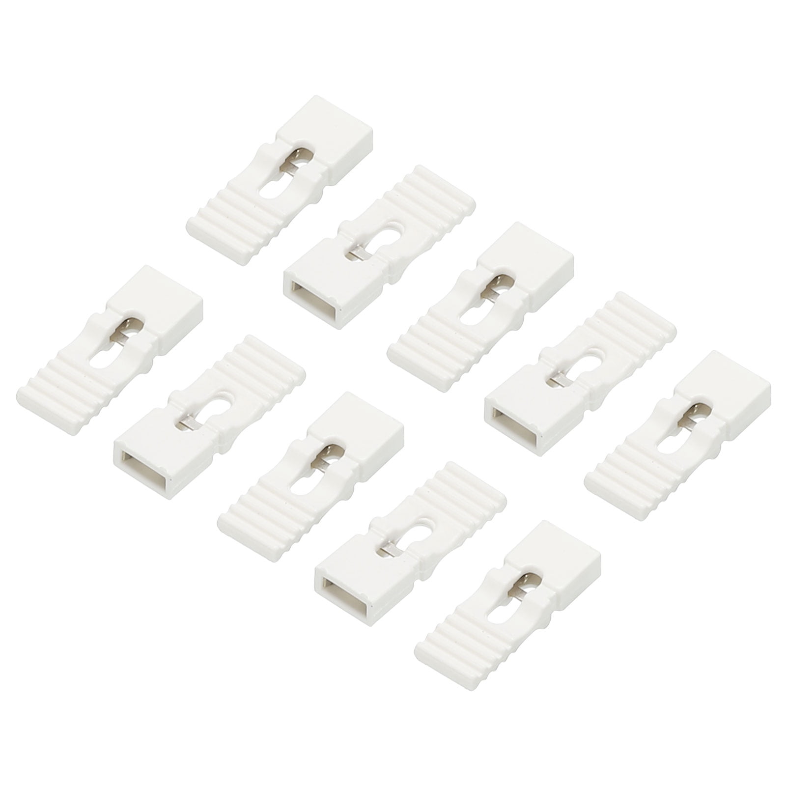 Jumper Cap 2.54mm Pitch Connector Long Type Jumper Plug, White 40 Pack