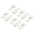 thumbnail image 1 of Tapa de puente Unique Bargains 2,54mm Blanco paquete de 40, 1 of 4