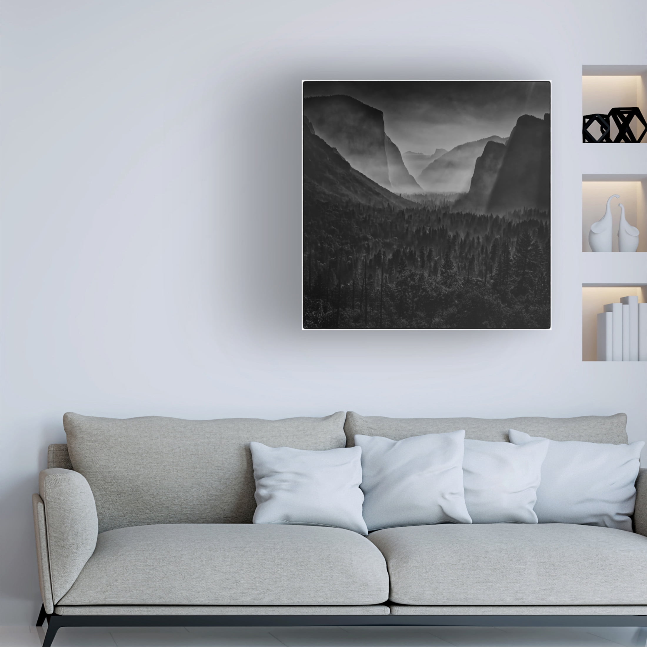 Trademark Fine Art Ning Lin Tunnel View Canvas Wall Art