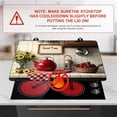 thumbnail image 3 of Kitchen Stove Top Cover for Home Decoration Kitchen Pad Non-Stick Washable Cooktop Covers Countertop Protector Keep Stove Clean 28"x20", 3 of 7