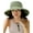 Green, variant on Sun Hats for Women Gardening Hat Wide Brim Ponytail Beach Sun Protection Breathable Cotton Summer Hat with Fold-Up Brim