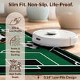 thumbnail image 6 of Design&I 8'x10' Washable Area Rug Snag-Free Soccer Tournament Field Motif Door Center Goal Markings Striped for Dining Room, Large Office, Lounge, 6 of 7