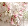 thumbnail image 2 of Kolachic Country Rose Roses Pink Floral Print Pillowcases Vintage Ruffles Bedding Pillow Covers Cotton Fabric Material Standard, 2 of 5