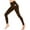 Brown, variant on Busydd Leggings for Women with Pocket Solid Color High Waisted Leggings Stretchy Slim Yoga Pants Casual Gym Athletic Workout Leggings