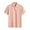 Pink, variant on Men's Polo Shirts Under $10 Short Sleeved Solid Color Ice Silk Shirt Short Sleeved Lapel Top