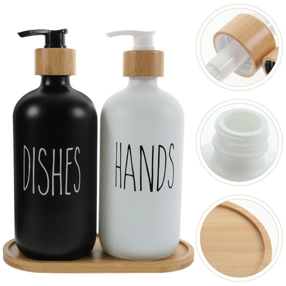 Minkissy Rust-Resistant Lotion Dispenser with Pump, 1 Set for Bathroom, Kitchen, and Home Use