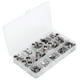 thumbnail image 1 of Tuercas remachables de acero inoxidable en caja, 93 piezas, M3/4/5/6/8/10, combinación de tornillos de rosca vertical, 1 of 12