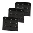 thumbnail image 1 of Women Pack of 3 Soft Comfortable 3 Hooks Bra Extender,2.2"x 2.0" 3 Rows 3 Hook Bra Extender, 1 of 5