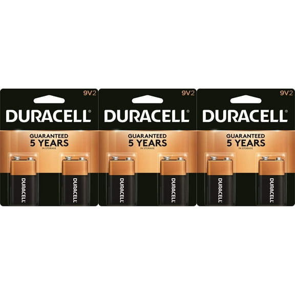 Duracell 9V Alkaline Batteries Exp. 2022 6 Pack
