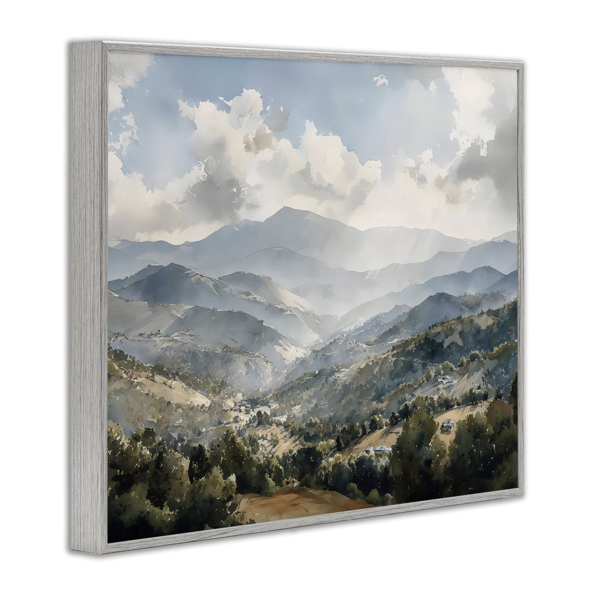 Stupell Industries Everything Under The Sun Gray Framed Giclee Art, design by Franklyn Gregory
