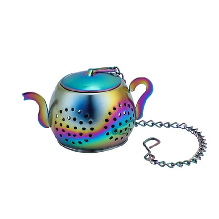 

Famure Tea Infuser Strainer for Teapot Reusable Tea Bag metal Tea Filter Strainer Tea Filter with Long Chain Hook Teapot Shape Stainless Steel Tea Balls for Loose Leaf Tea Spices&Seasonings
