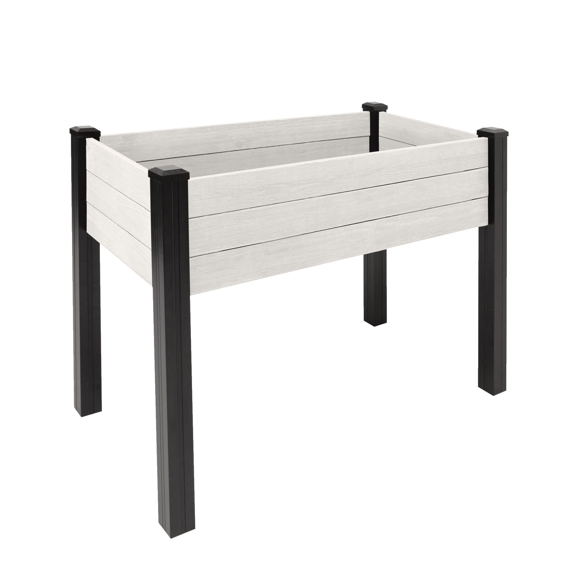 Outdoor Essentials Haven Rustic 2 ft. x 4 ft. Antique White Elevated