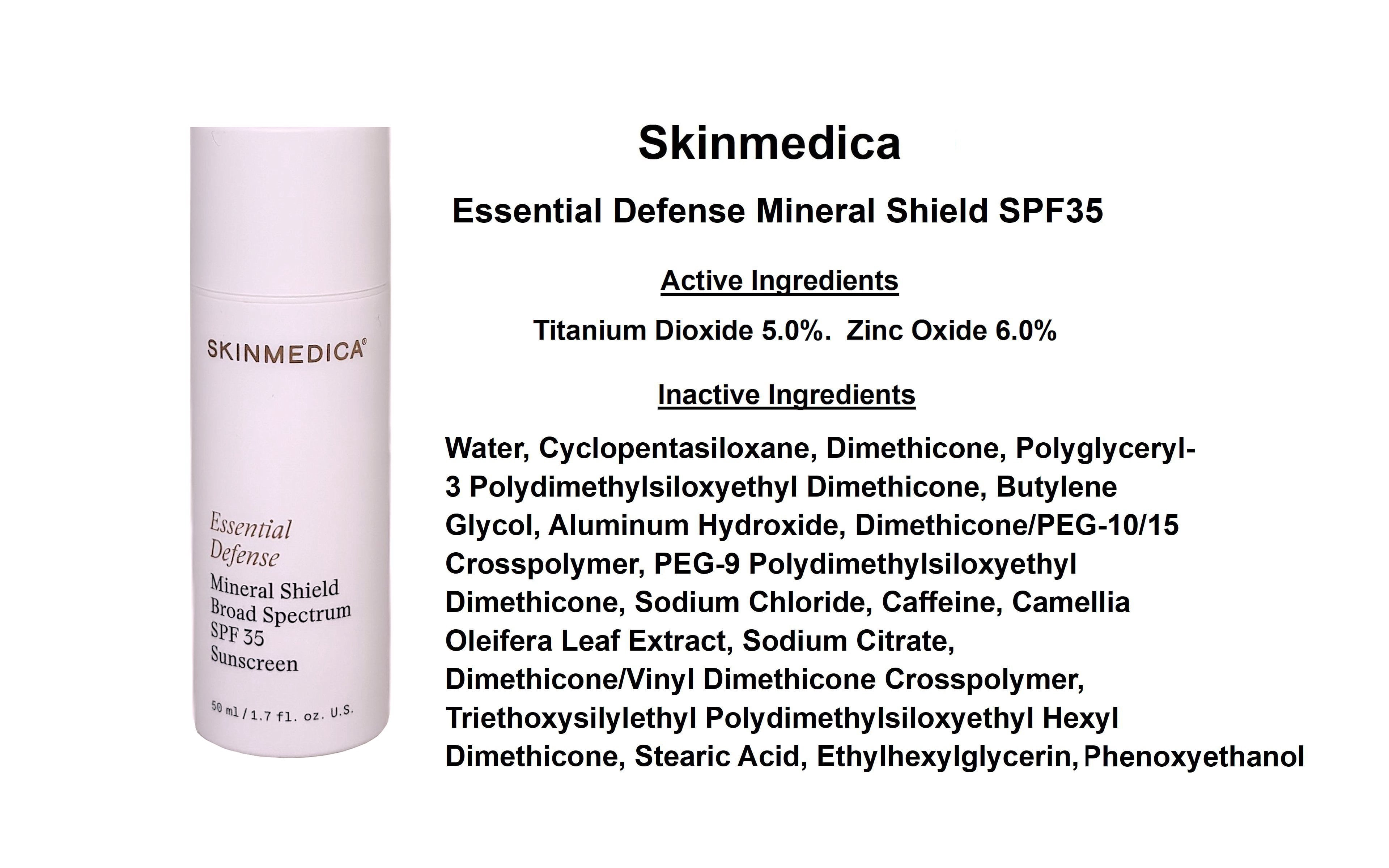 SkinMedica Essential Defense Mineral Shield SPF35 1.7 fl oz (50ml)