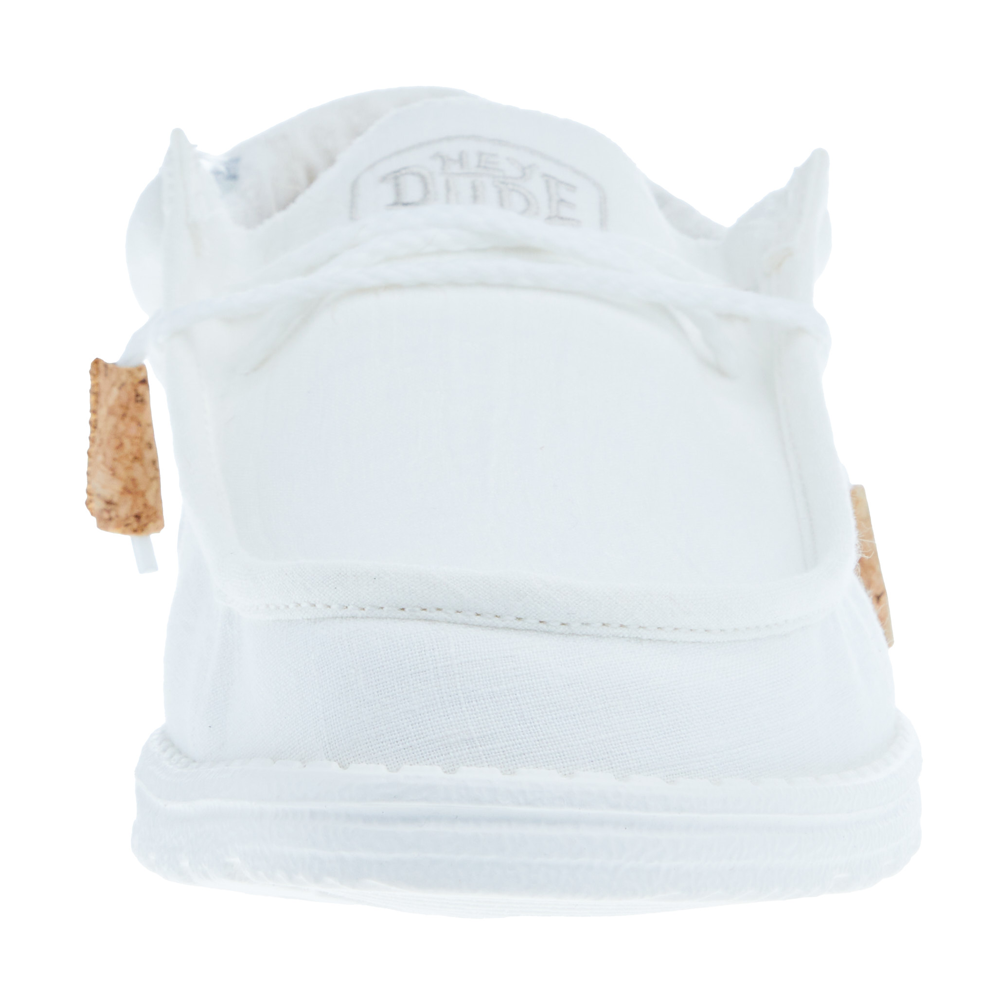 Hey Dude Mens Wally White Break Stitch Casual Shoe - Walmart.com display picture 1