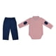 thumbnail image 5 of Boy Shirts Pants Set, Cotton Polyester Fiber Machine Washable Simple Cute Exquisite Workmanship Baby Boy Gentleman Suit  For Children Kid For Birthday Parties ANGGREK Rosa 90cm, 5 of 8