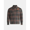 thumbnail image 5 of Netflix Stranger Things Hellfire Lives Fire Cotton Flannel from No Boundaries, Men's & Big Men's, 5 of 6