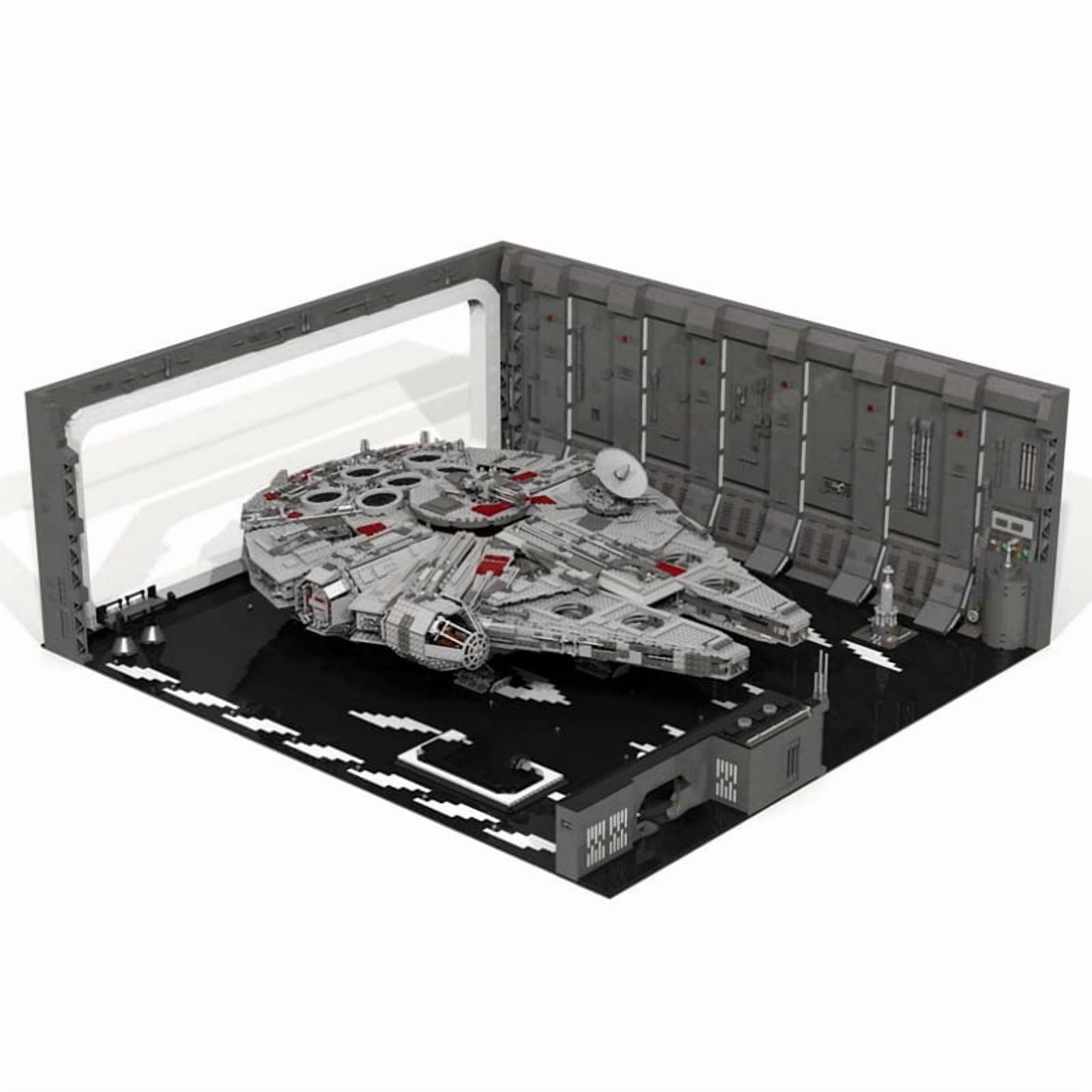 MOC-0631 Docking Bay 327 for UCS Falcon 75192 05132 building bricks Model kit adults assemble toy