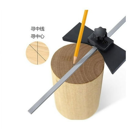 

Tswift Woodworking Round Material Dividing Line Woodworking Circular Finder Scriber Center Circle Ruler