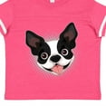 thumbnail image 4 of Inktastic Boston Terrier Dog Gift Boys or Girls Toddler T-Shirt, 4 of 5