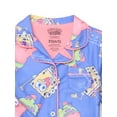 thumbnail image 3 of SpongeBob SquarePants Girls Long Sleeve Coat and Shorts Pajama Set, 2-Piece, Sizes 4-16, 3 of 3