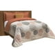 thumbnail image 1 of Edredón Ligero Matrimonial Elefantito Rietti color Beige  Doble Vista Geométrico, 1 of 7