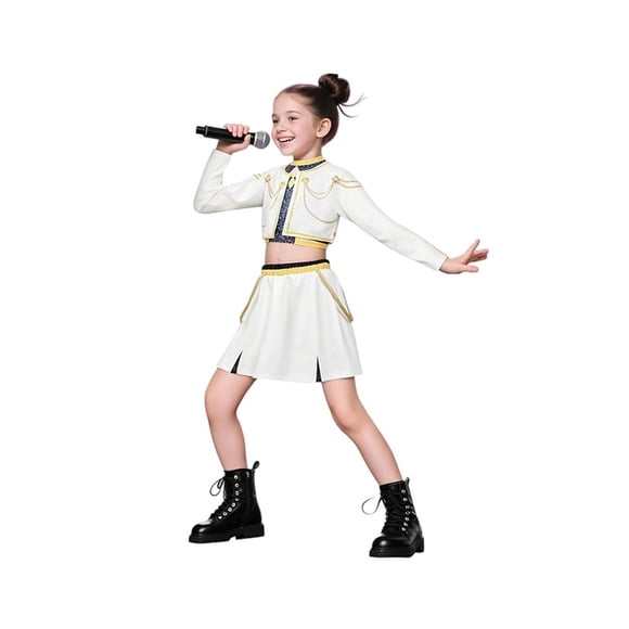 Disfraz de cazador de Halloween for niños grandes, Rumi, Mira, Zoey, cantantes, baile, escenario, juego de rol, trajes de cosplay for niños, 2026